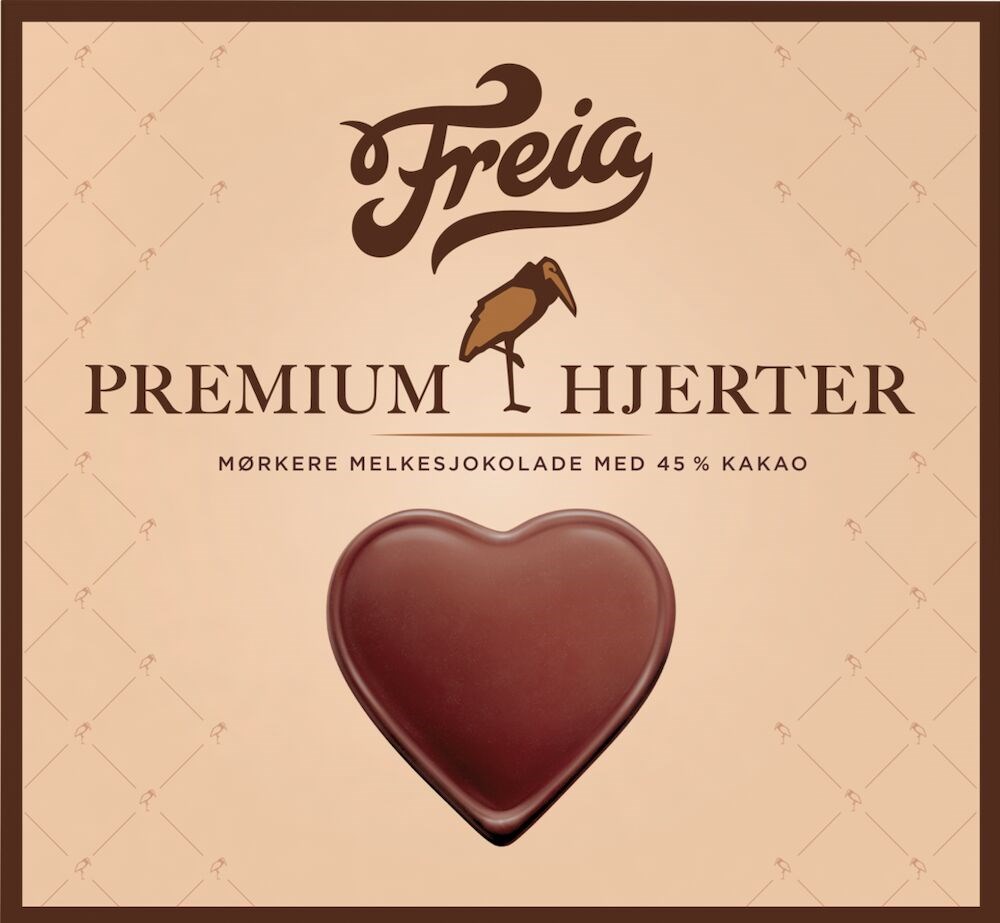 Freia Premium hjerter 130g