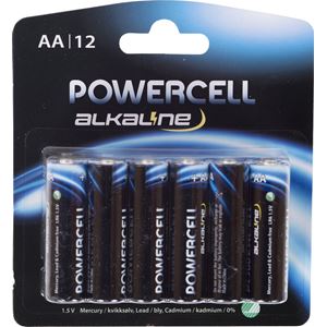 Batteri Aa 12Pk 1,5V Lr6 Alkaline