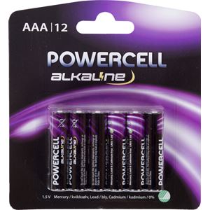 Batteri AAA 12pk