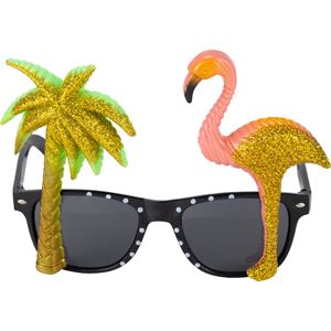 Morobriller Flamingo og Palme Glam
