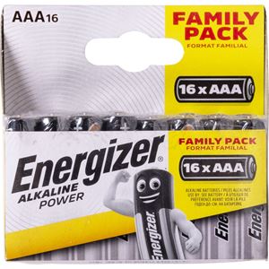 Batterier Energizer AAA 16pk